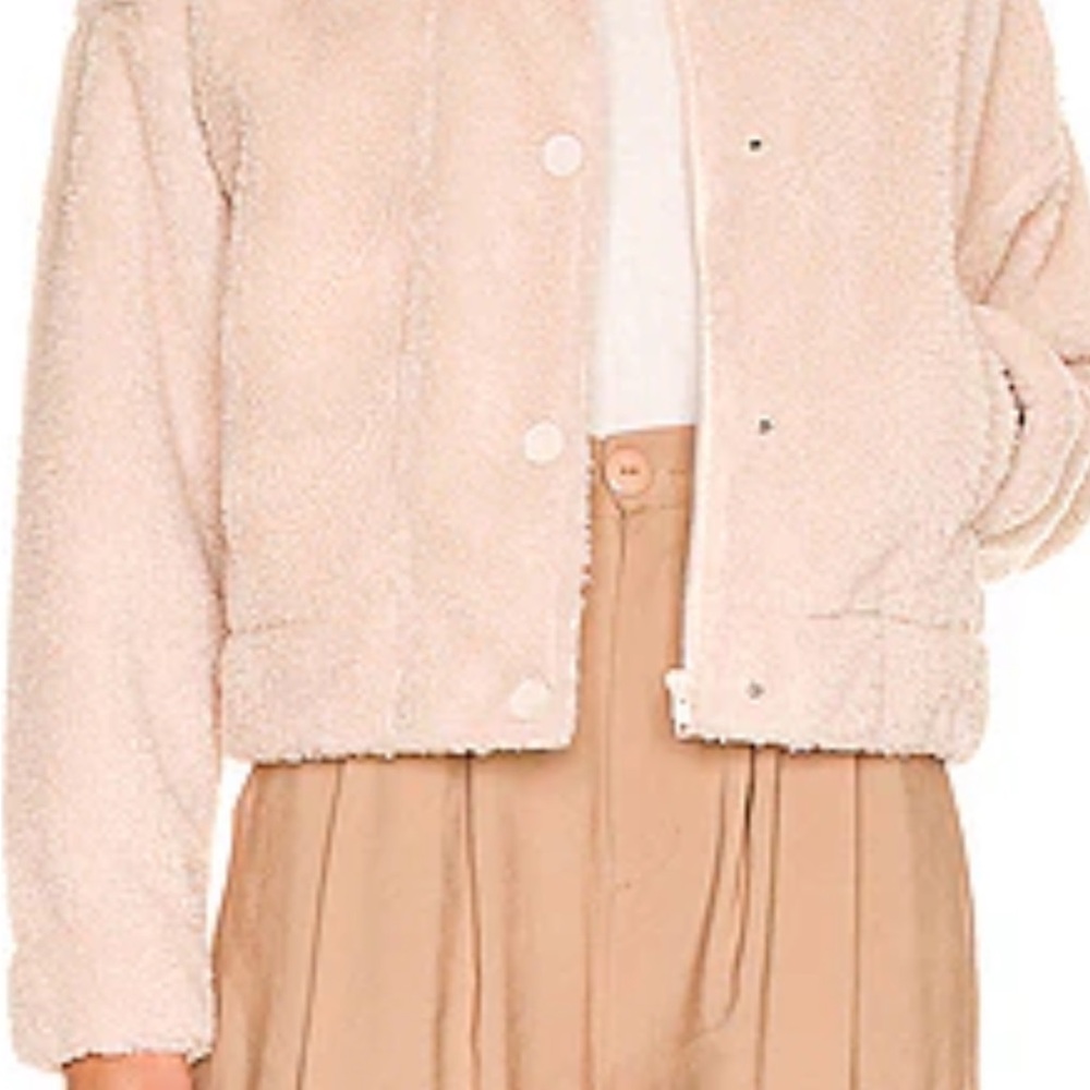 BB Dakota Cream Teddy Jacket